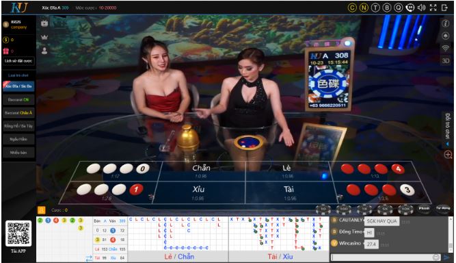 chơi casino trên ku777