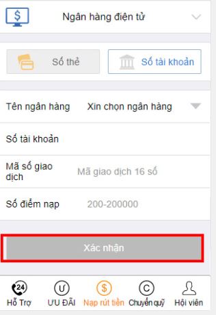 ngân hàng điện tử bước 6